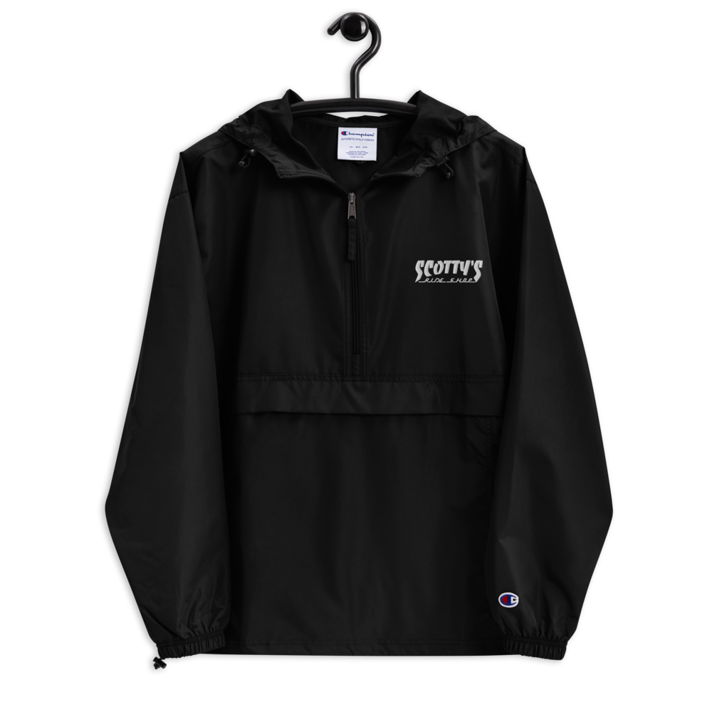 Embroidered Thrasher Champion Packable Jacket