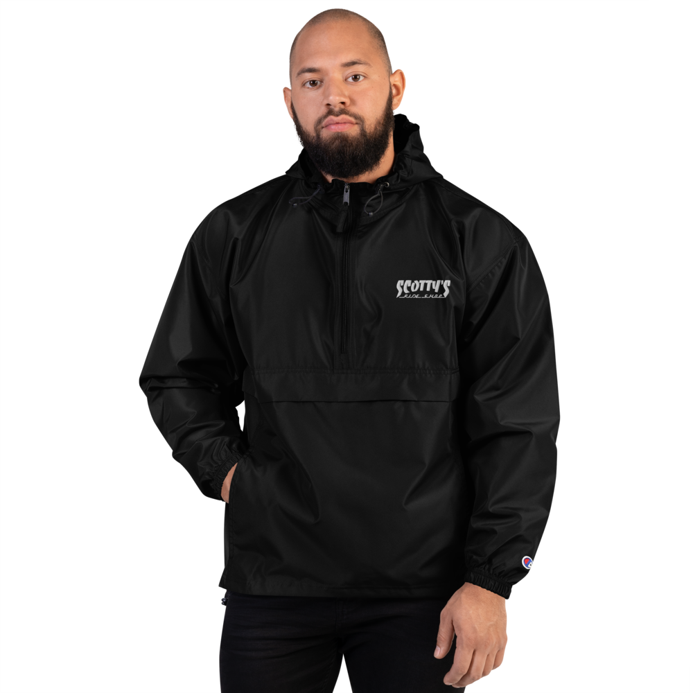 Embroidered Thrasher Champion Packable Jacket