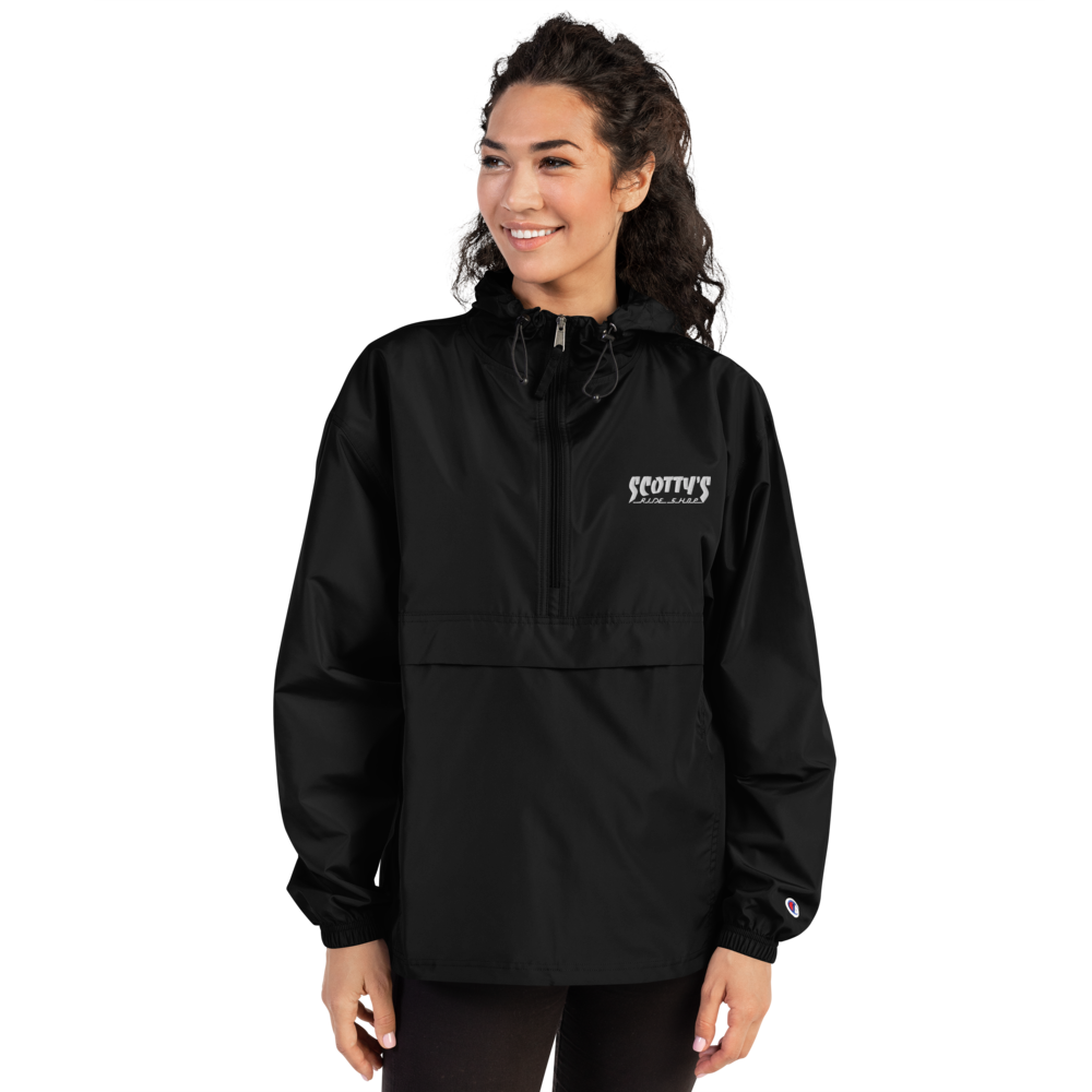 Embroidered Thrasher Champion Packable Jacket