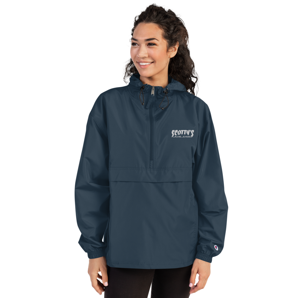 Embroidered Thrasher Champion Packable Jacket