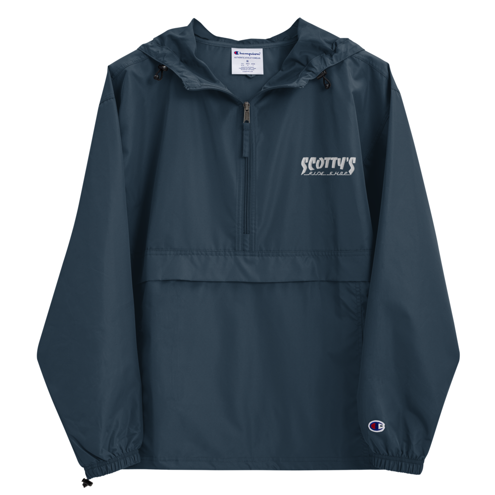 Embroidered Thrasher Champion Packable Jacket
