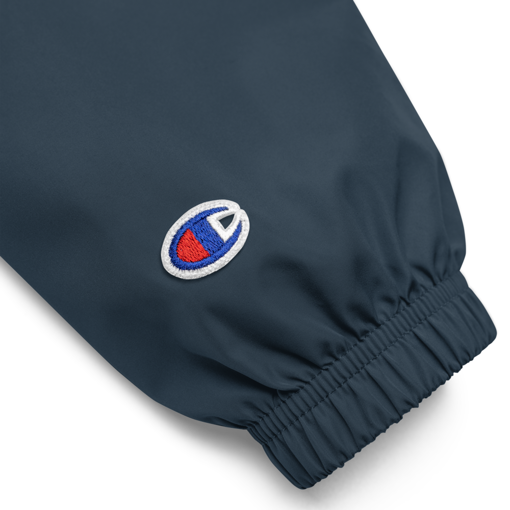 Embroidered Thrasher Champion Packable Jacket